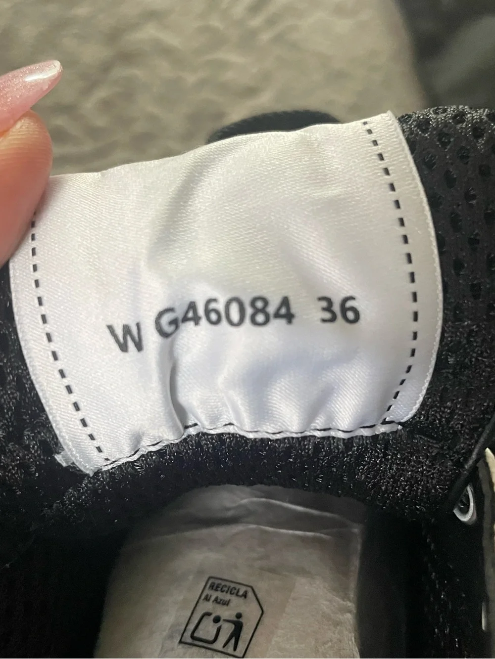 CHANEL White and Black Lace-Up Runner Sneakers